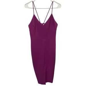 Likely Brooklyn knee length dress in fuschia pink